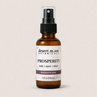 Desert Moon Botanicals Prosperity botanical mist for abundance and intention-setting rituals