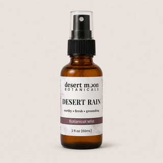 Desert Moon Botanicals Desert Rain botanical mist made with chaparral leaf infusion