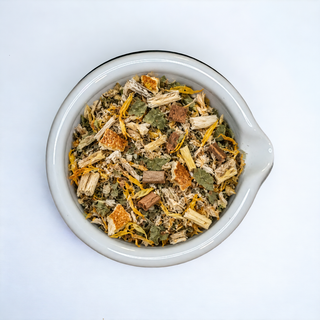Desert Moon Botanicals Soothe & Restore loose-leaf herbal tea